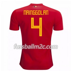 Fußballtrikots Belgien Nainggolan 4 Heim Trikotsatz WM 2018